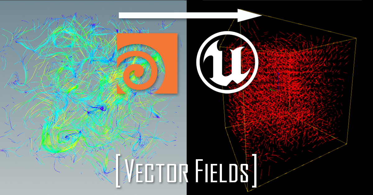 Generate Vector Field Noises for UE with Houdini